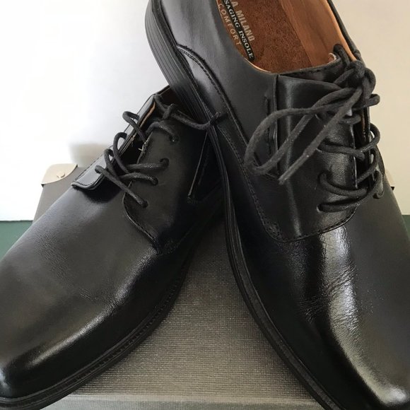 La Milano Black Men\'s Classic Oxford  Dress Shoes main image 6